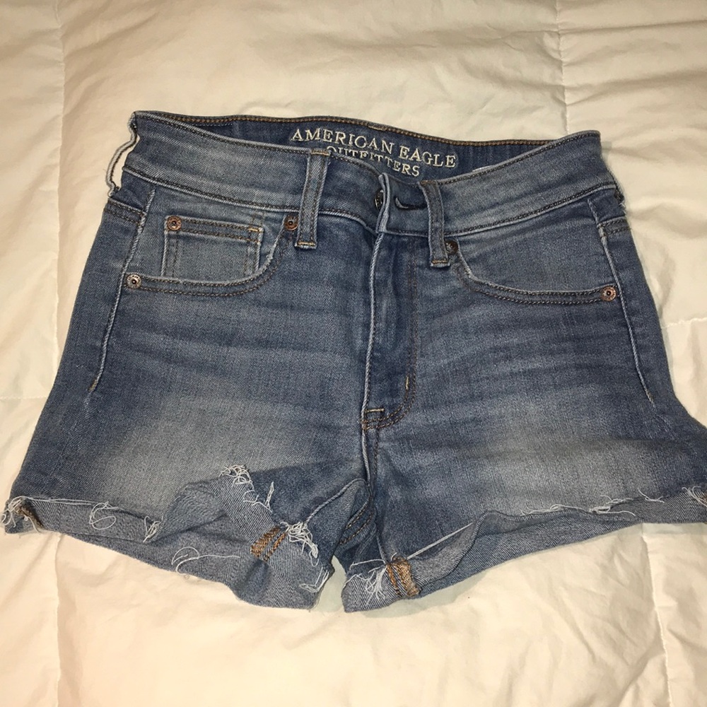 american eagle jean shorts